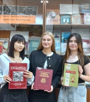 Книжная выставка ко Дню окончания Второй мировой войны в библиотеке ЧИ БГУ