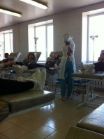 День донора студенты отметили посещением центра донорской крови