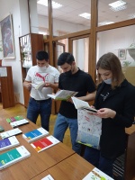 В библиотеке ЧИ БГУ прошла выставка новинок учебной литературы