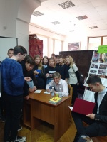 В библиотеке ЧИ БГУ студенты встретились с забайкальским поэтом Алексеем Егоровым