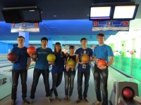 Команда студенческого профсоюза ЧИ БГУЭП приняла участие в турнире по боулингу