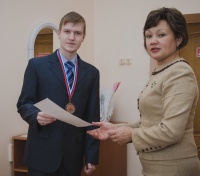 Торжественное вручение медалей победителям Интернет-олимпиады состоялось в ЧИ БГУЭП